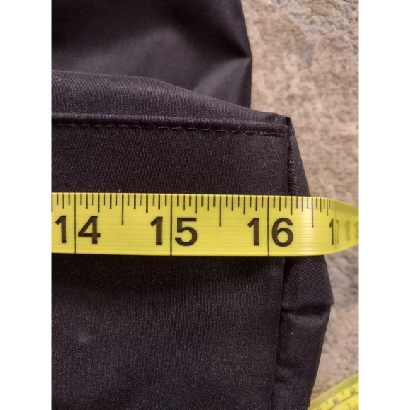 Baggallini Tote Purse Bag Black Triple Pocket Water Resistant Nylon - Picture 4 of 9